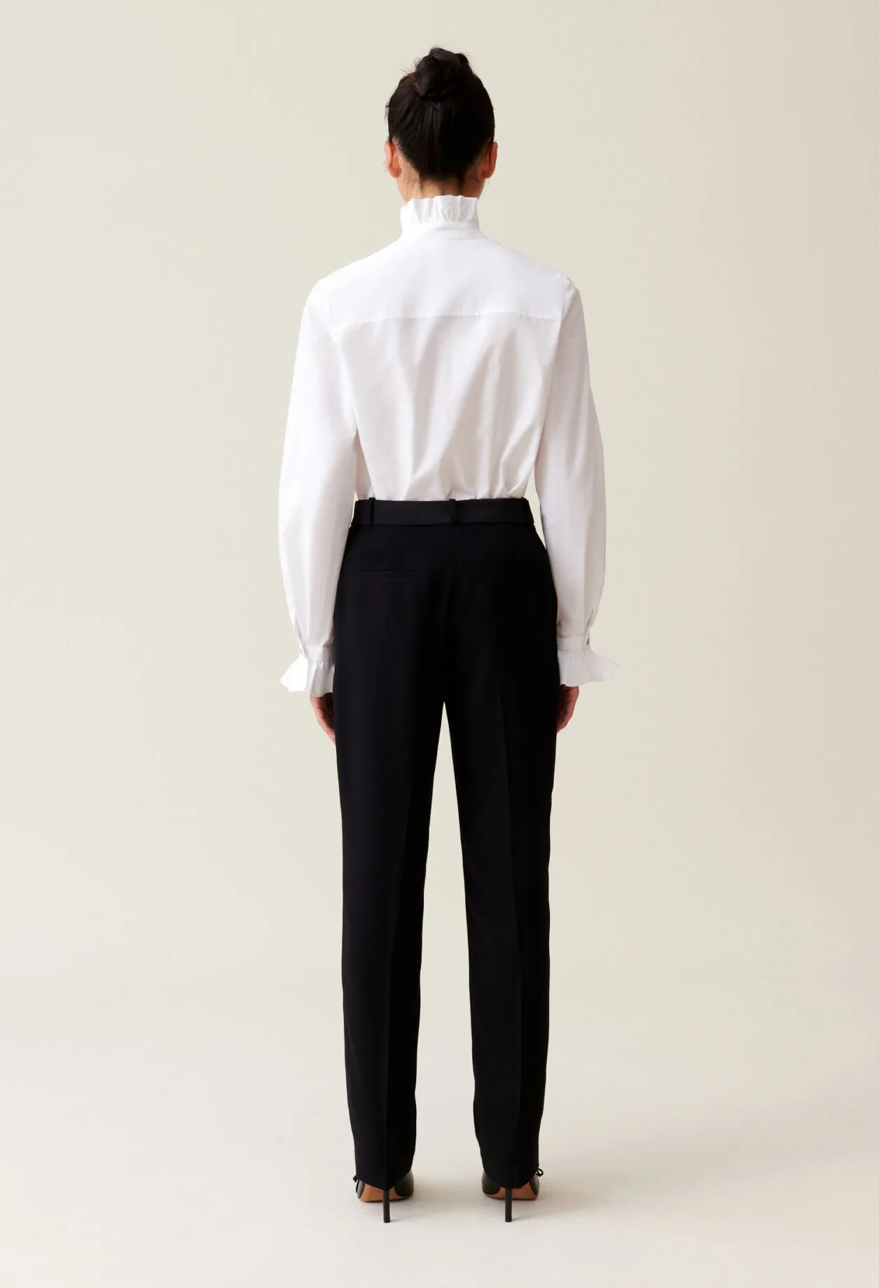 Pantalon tailleur coupe cigarette | Claudie FR