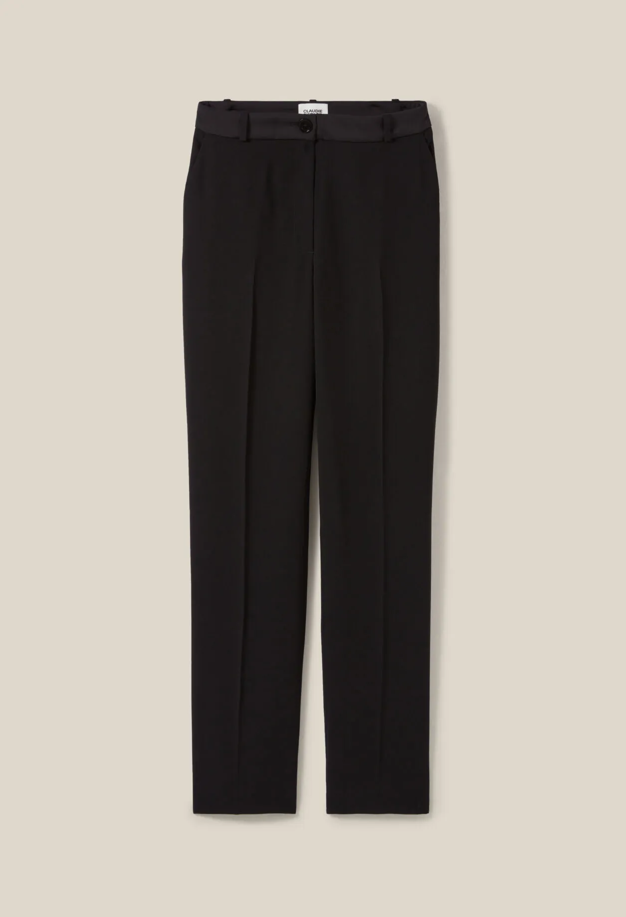 Pantalon tailleur coupe cigarette | Claudie FR