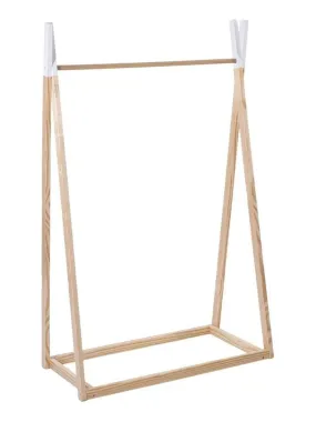 Penderie scandinave blanche pour enfant - Beige