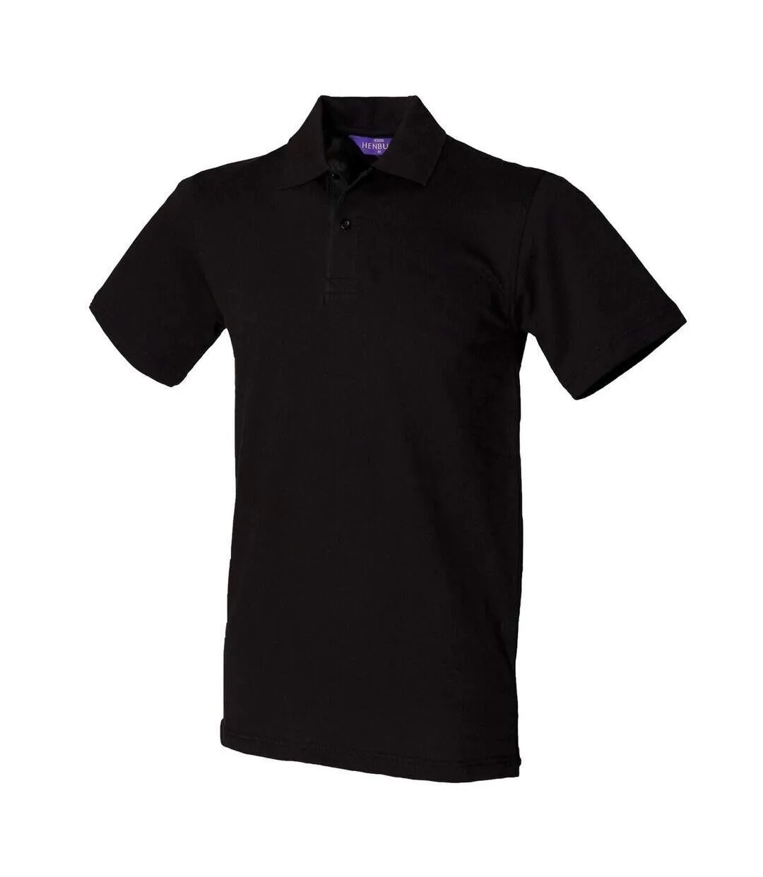 Polo adulte noir Henbury