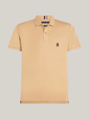 Polo coupe standard en interlock TH Monogram | Kaki | Tommy Hilfiger