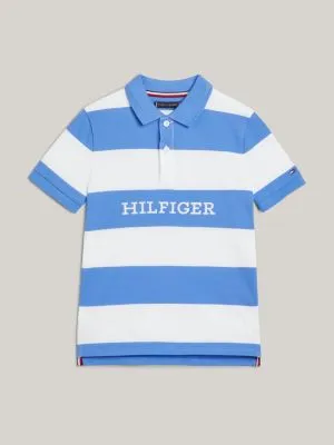 Polo coupe standard Hilfiger Monotype | Bleu | Tommy Hilfiger