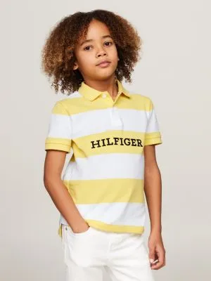 Polo coupe standard Hilfiger Monotype | Jaune | Tommy Hilfiger