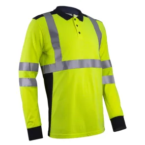 Polo haute visibilité anti-feu ATEX Coverguard | EPI zone ATEX