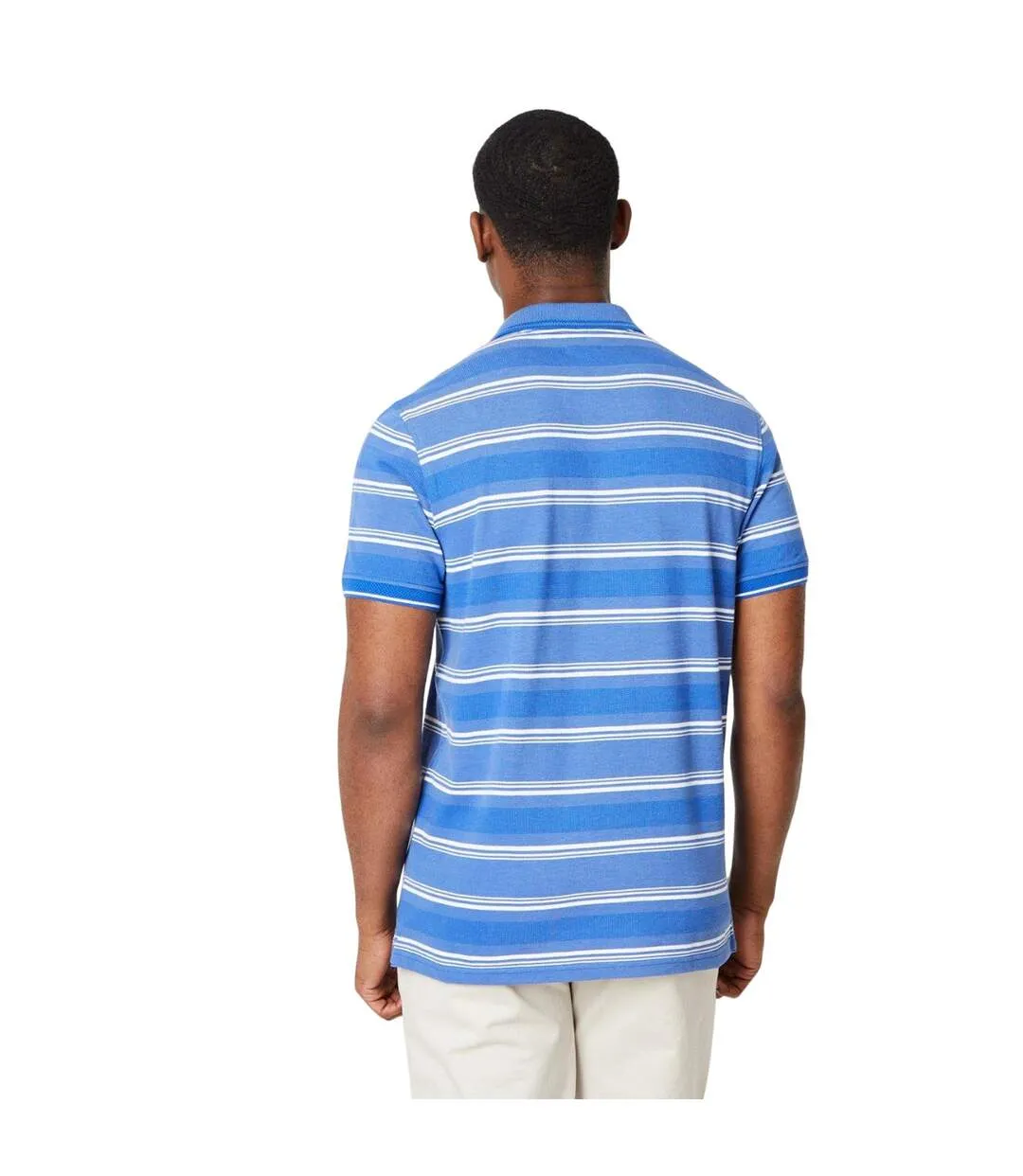 Polo homme bleu Maine