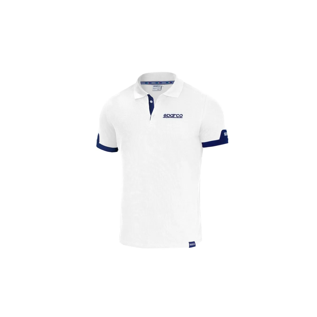 Polo homme SPARCO Corporate blanc