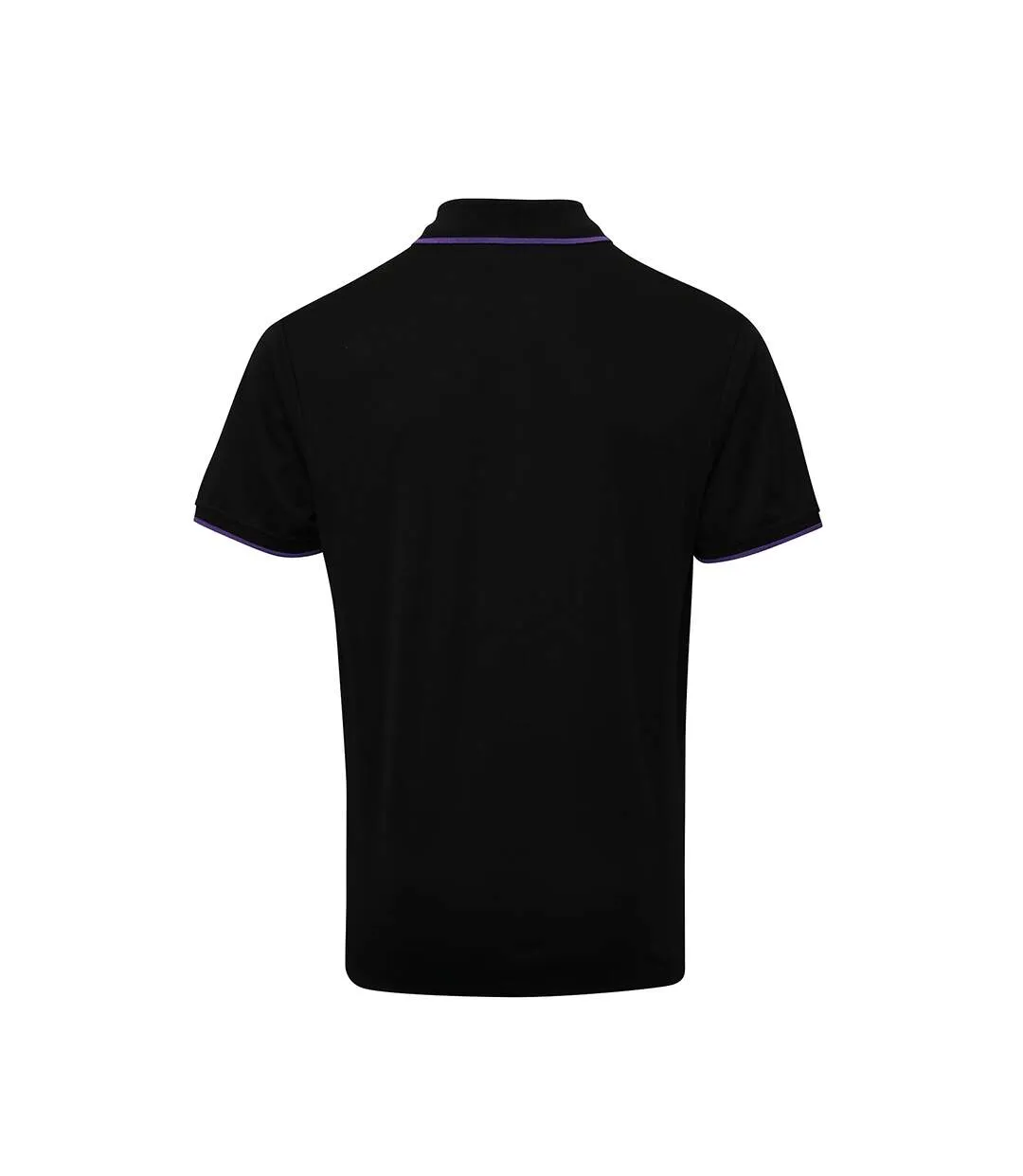 Polo hommes noir/violet Premier