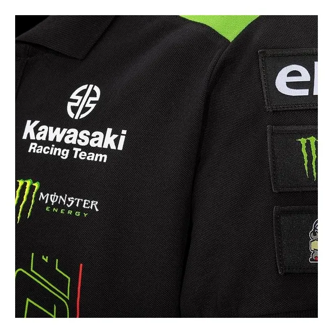 Polo manches courtes homme Kawasaki WorldSBK 2023 | Moto Shop 35