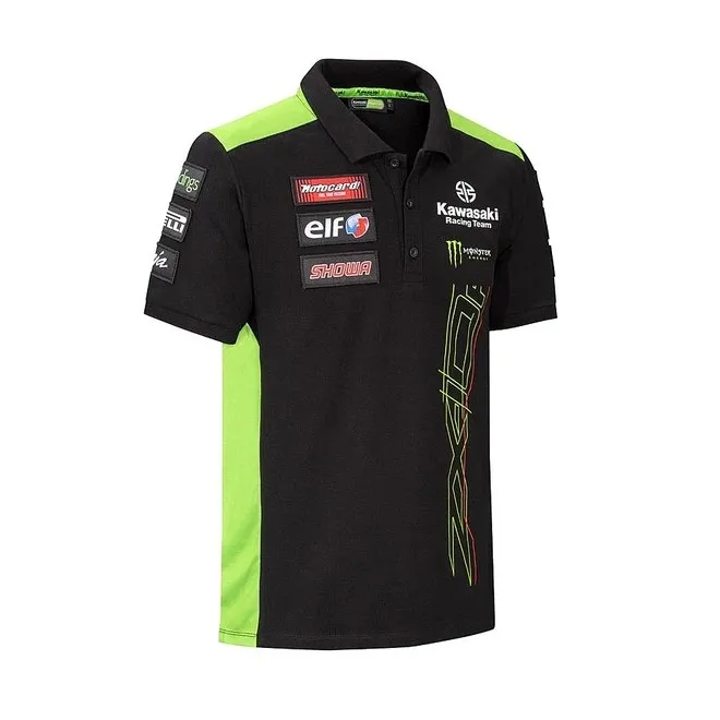 Polo manches courtes homme Kawasaki WorldSBK 2023 | Moto Shop 35