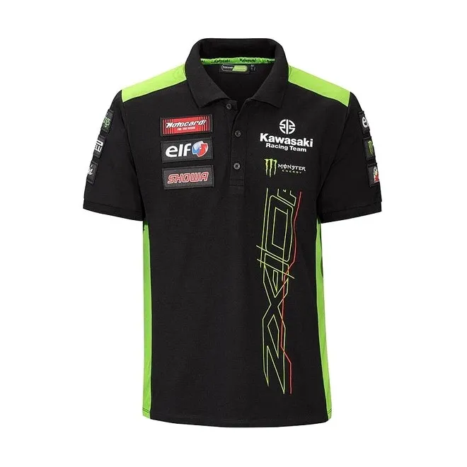 Polo manches courtes homme Kawasaki WorldSBK 2023 | Moto Shop 35