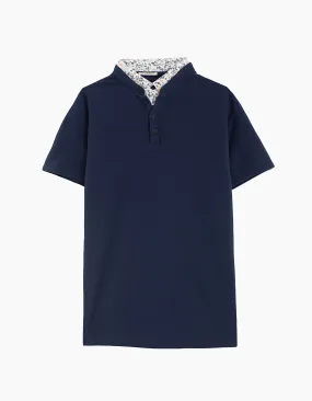 Polo marine homme