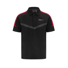 Polo PORSCHE MOTORSPORT 2021 noir pour homme