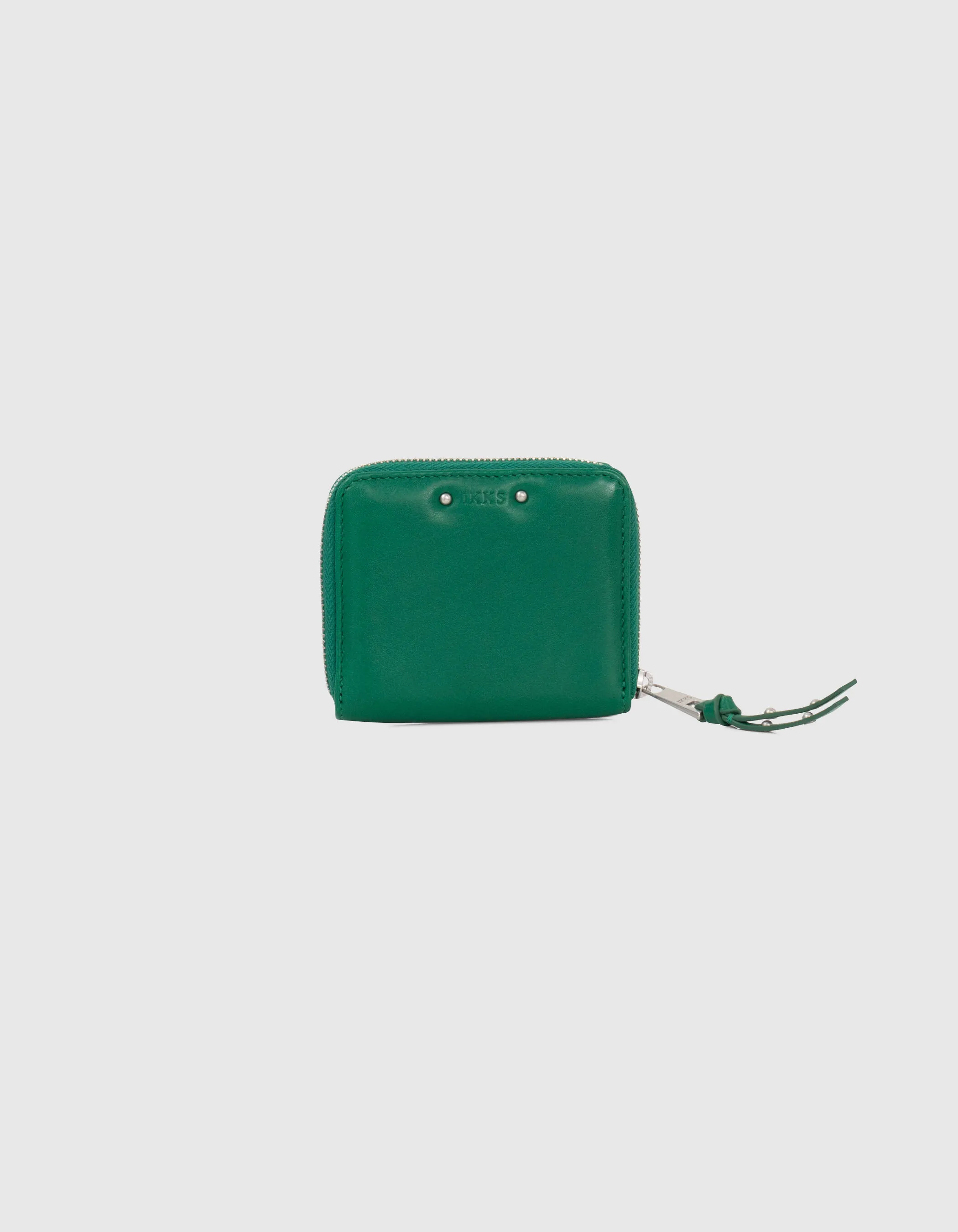 Portefeuille 1440 mini Compagnon cuir vert Femme