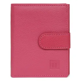 Portefeuille Cuir CONFORT Fuchsia Lily | 3 Suisses