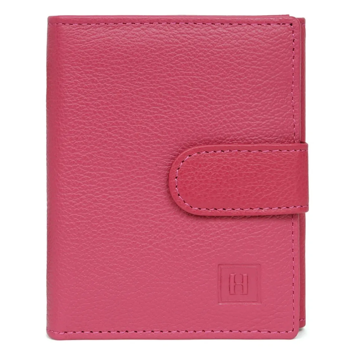 Portefeuille Cuir CONFORT Fuchsia Lily | 3 Suisses