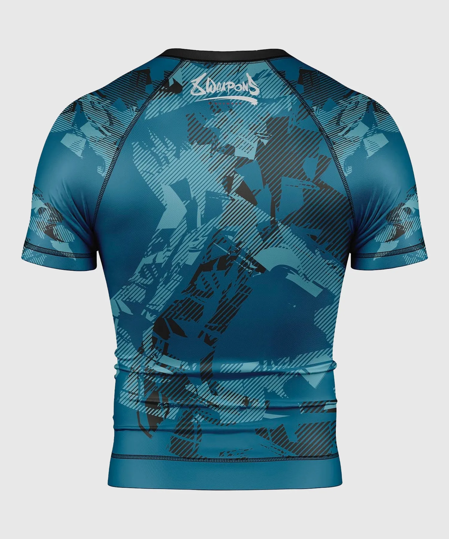 Rashguard À Manches Courtes 8 Weapons Hit 2.0 - Bleu