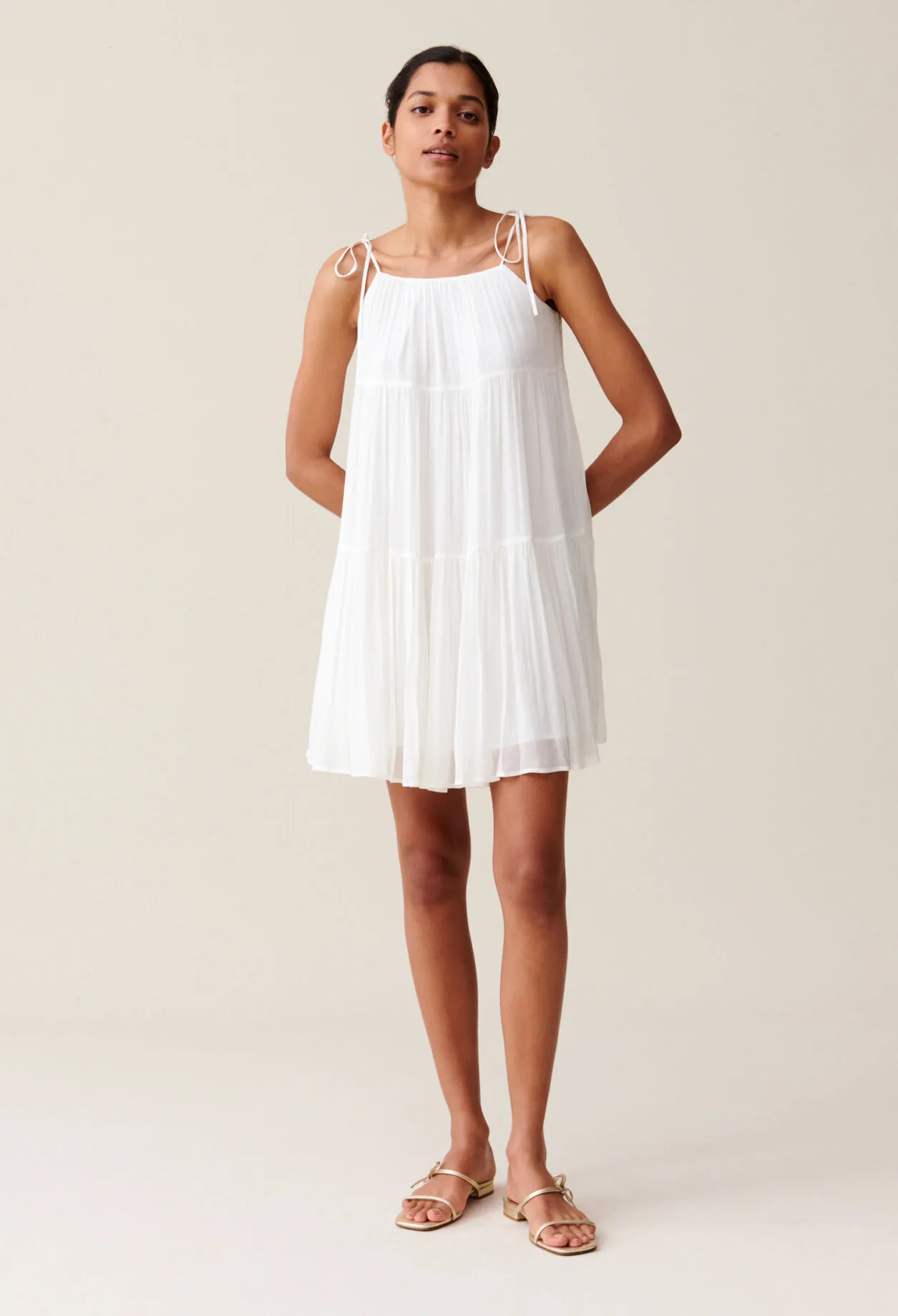 Robe courte babydoll | Claudie FR