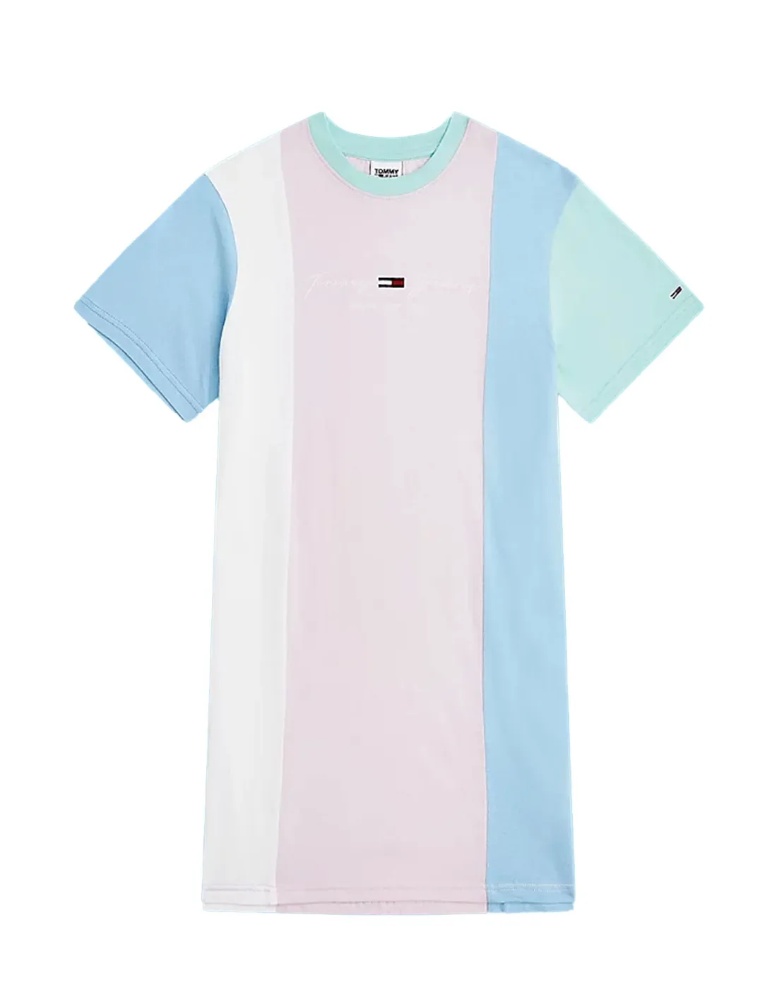 Robe t-shirt Tommy Jeans Ref 53372 TOJ pastel