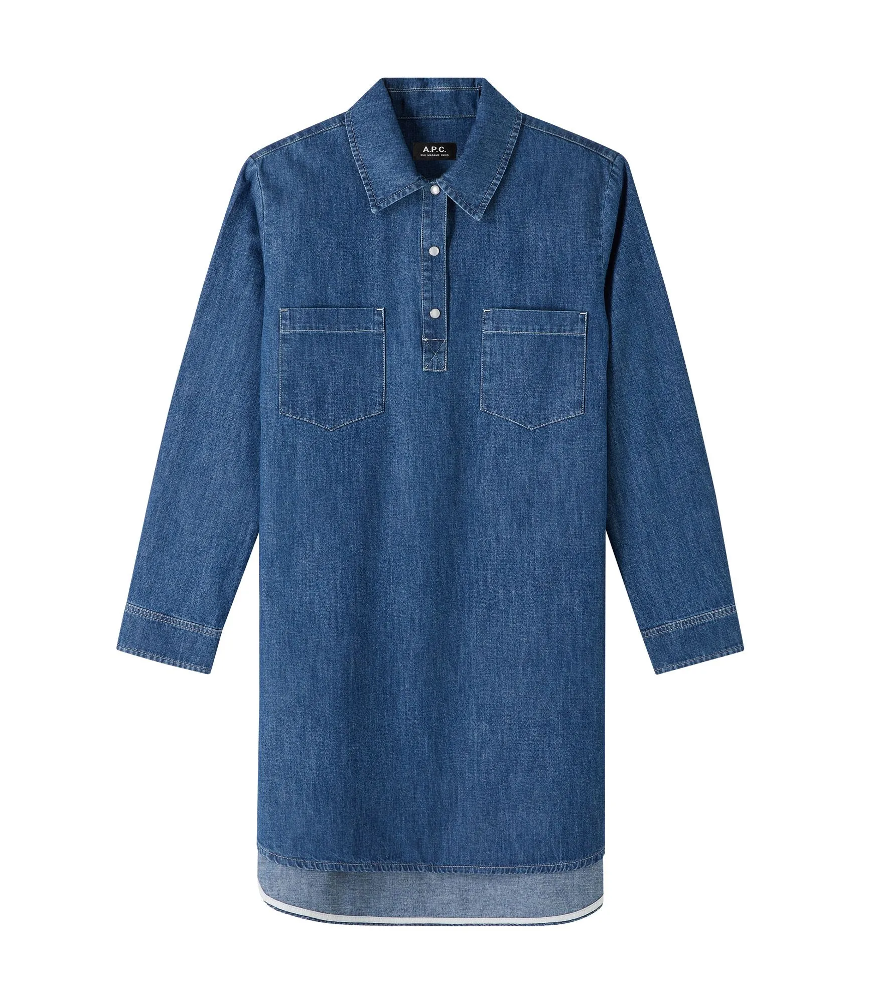 Robe Texas Indigo délavé | A.P.C.