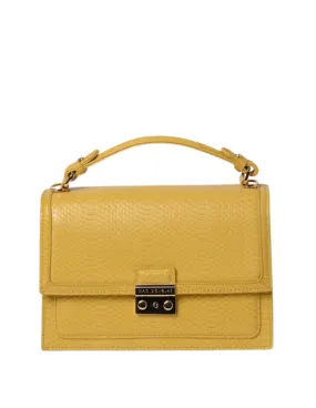 Sac Cartable Joyau Bryan Mac Douglas Ref 54080 Jaune S 23,5*16,5*7,5 cm