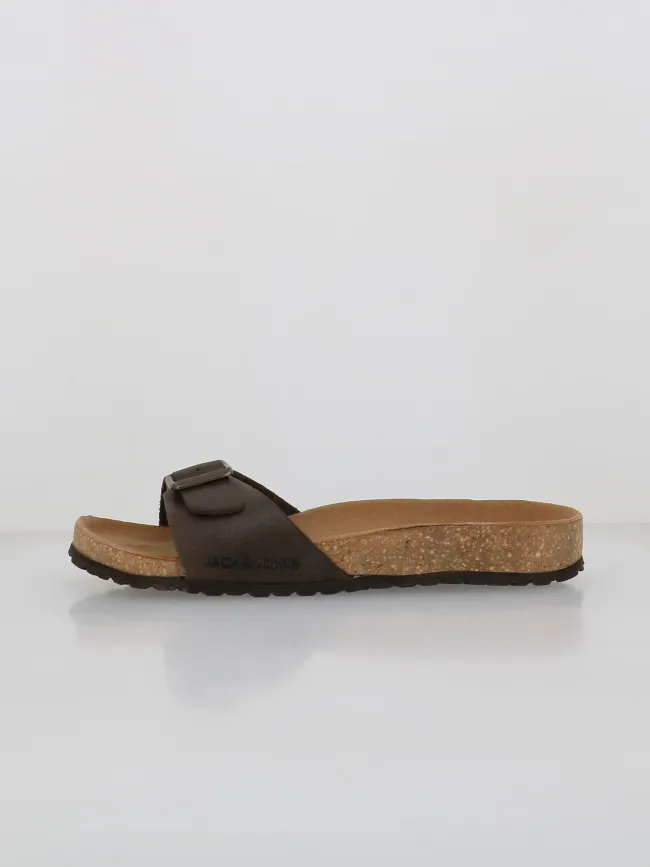 Sandales en cuir louis marron homme - Jack & Jones | wimod