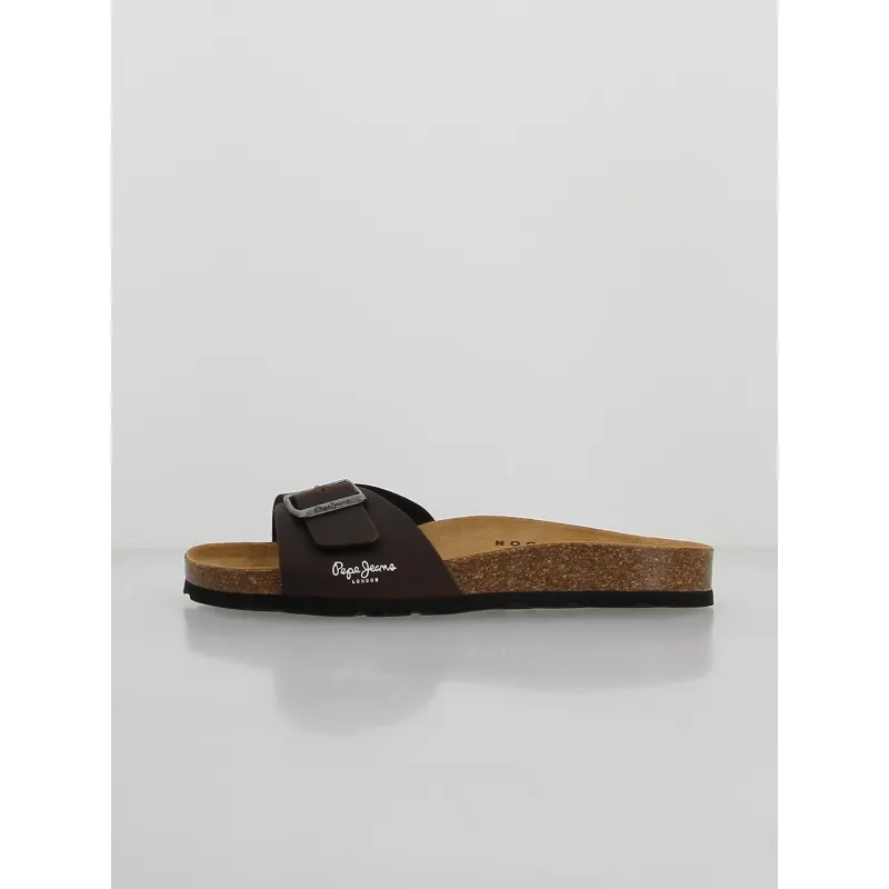 Sandales en cuir louis marron homme - Jack & Jones | wimod