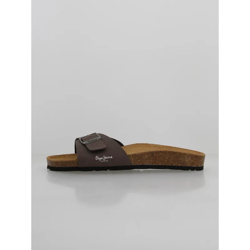 Sandales en cuir louis marron homme - Jack & Jones | wimod