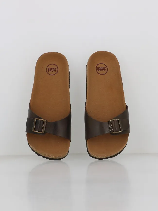 Sandales en cuir louis marron homme - Jack & Jones | wimod