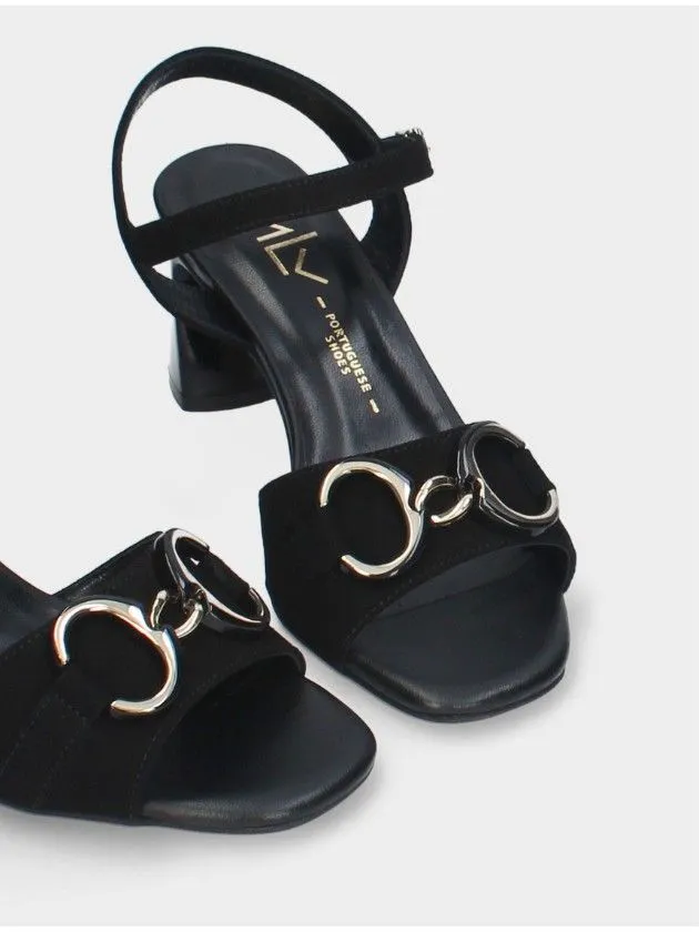 Sandales Noir pour Femme Valentina 18