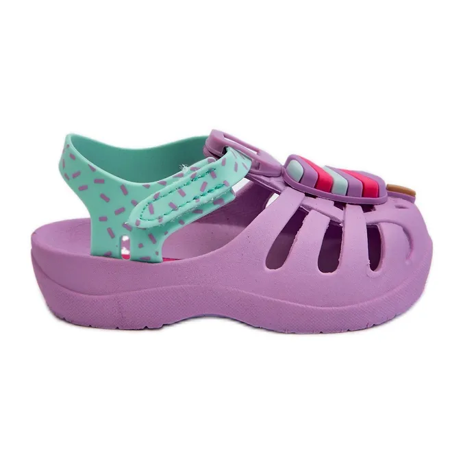 Sandales Pour Enfants Avec Velcro 83486 Ipanema Summer Xiii Baby Violet