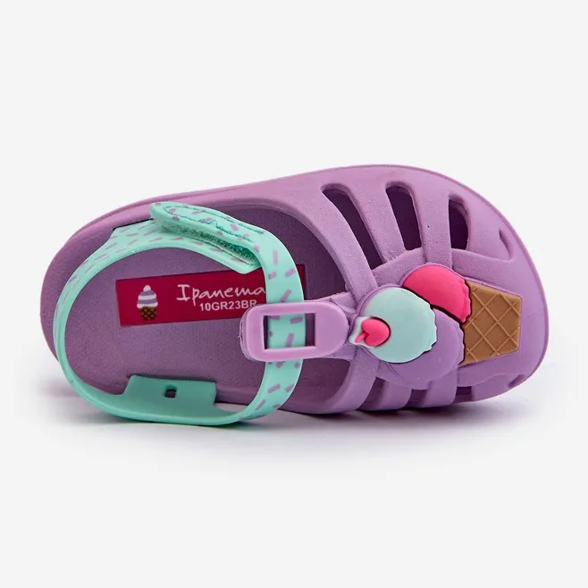 Sandales Pour Enfants Avec Velcro 83486 Ipanema Summer Xiii Baby Violet