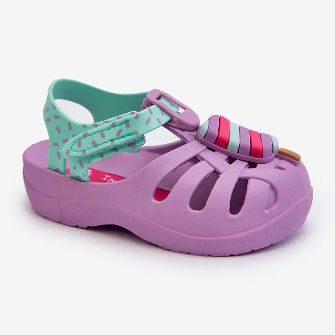 Sandales Pour Enfants Avec Velcro 83486 Ipanema Summer Xiii Baby Violet