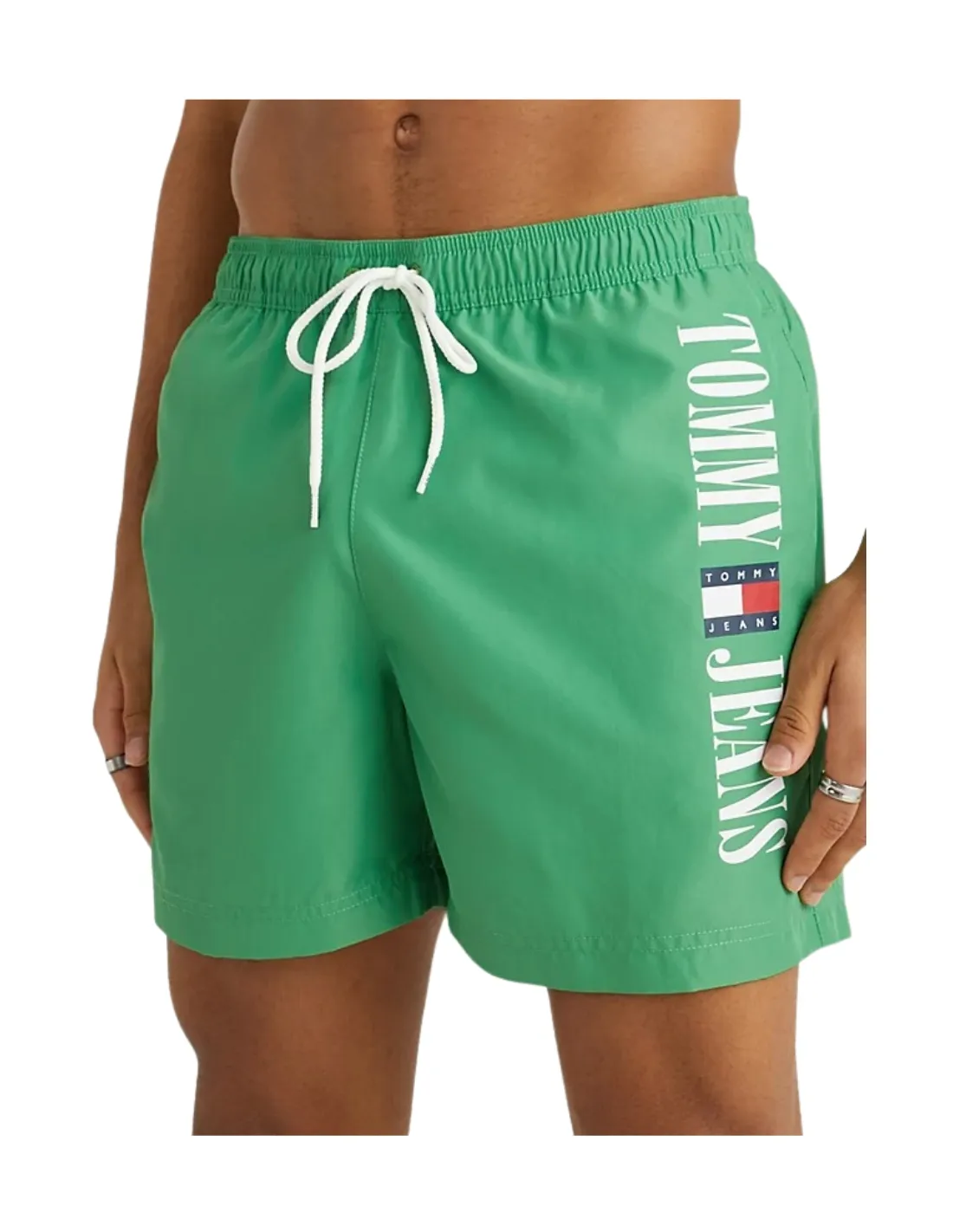 Short de bain homme Tommy Jeans Ref 60349 Vert