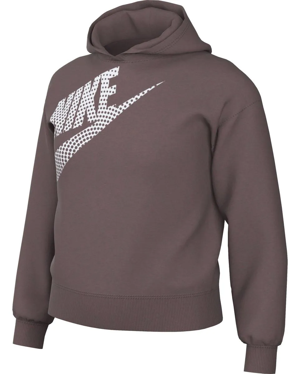 Sweat a capuche manches longues Enfant G NSW OS PO HOODIE Marron