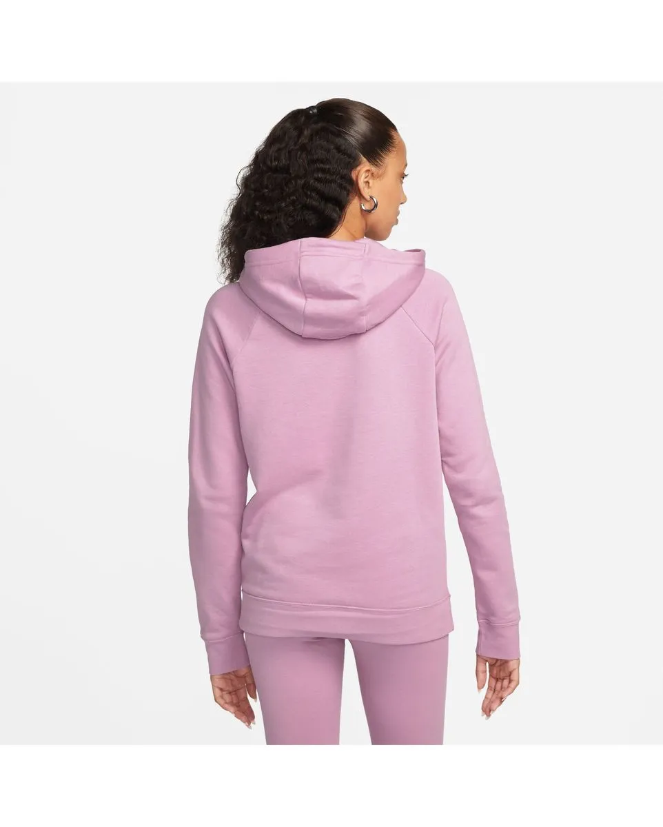 Sweat a capuche manches longues Femme W NSW ESSNTL HOODIE PO HBR Rose