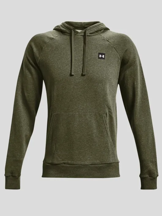 Sweat Hoodie Kaki Under Armour Grande Taille  homme grande taille - Capelstore