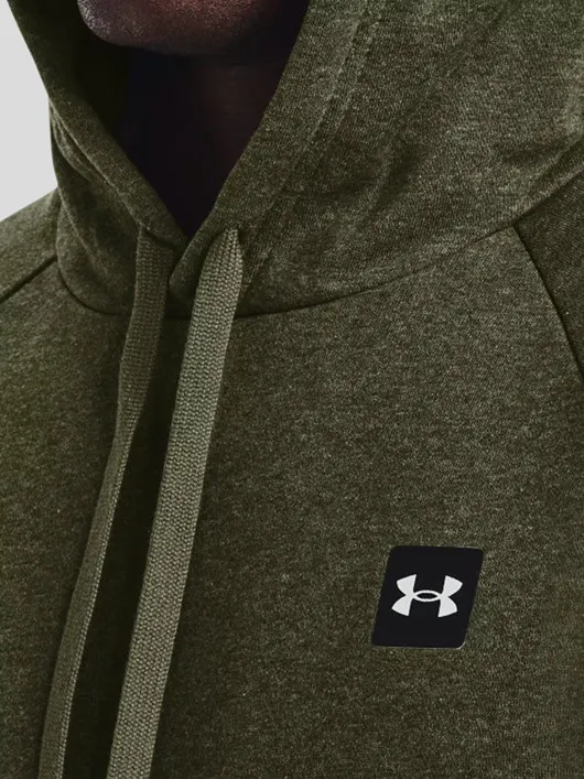 Sweat Hoodie Kaki Under Armour Grande Taille  homme grande taille - Capelstore