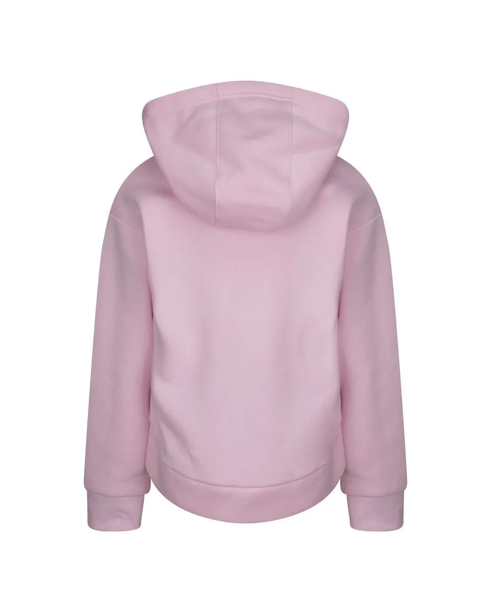 Sweat à capuche manches longues Enfant CLUB FLEECE HIGH LOW FZ HOODIE Rose