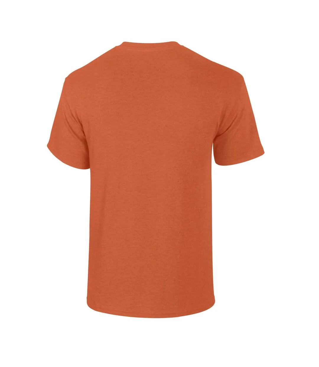 T-shirt adulte orange chiné Gildan