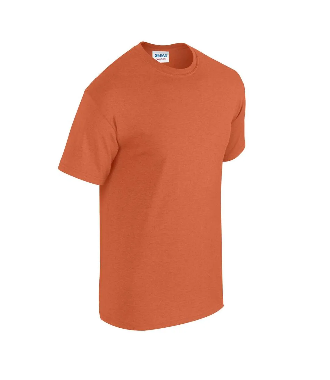 T-shirt adulte orange chiné Gildan