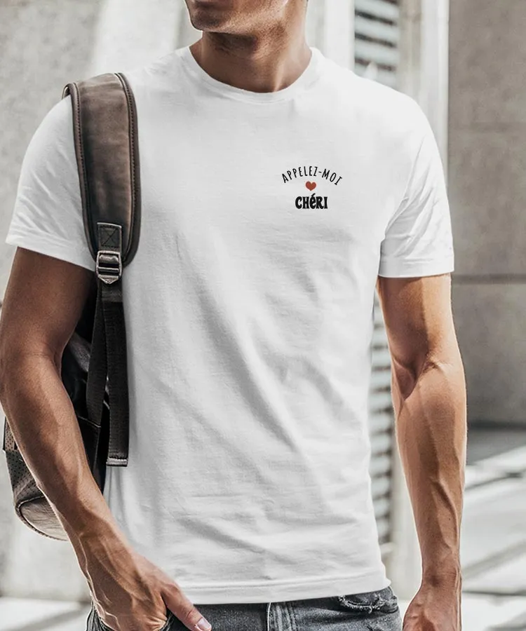 T-Shirt Appelez-moi Chéri Pour homme