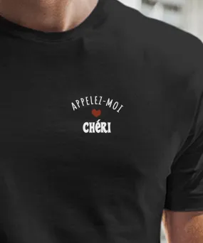 T-Shirt Appelez-moi Chéri Pour homme