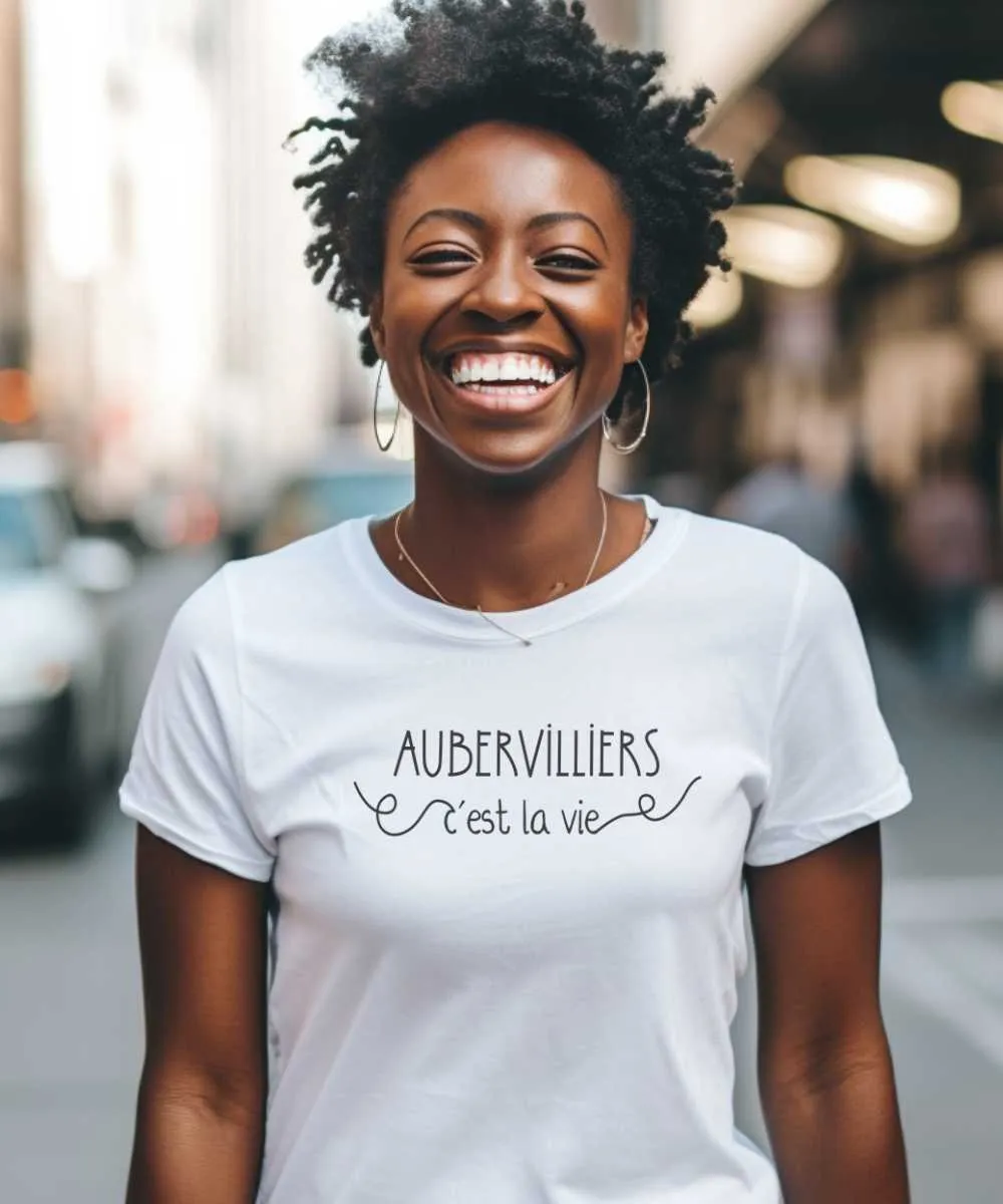 T-Shirt Aubervilliers c'est la vie