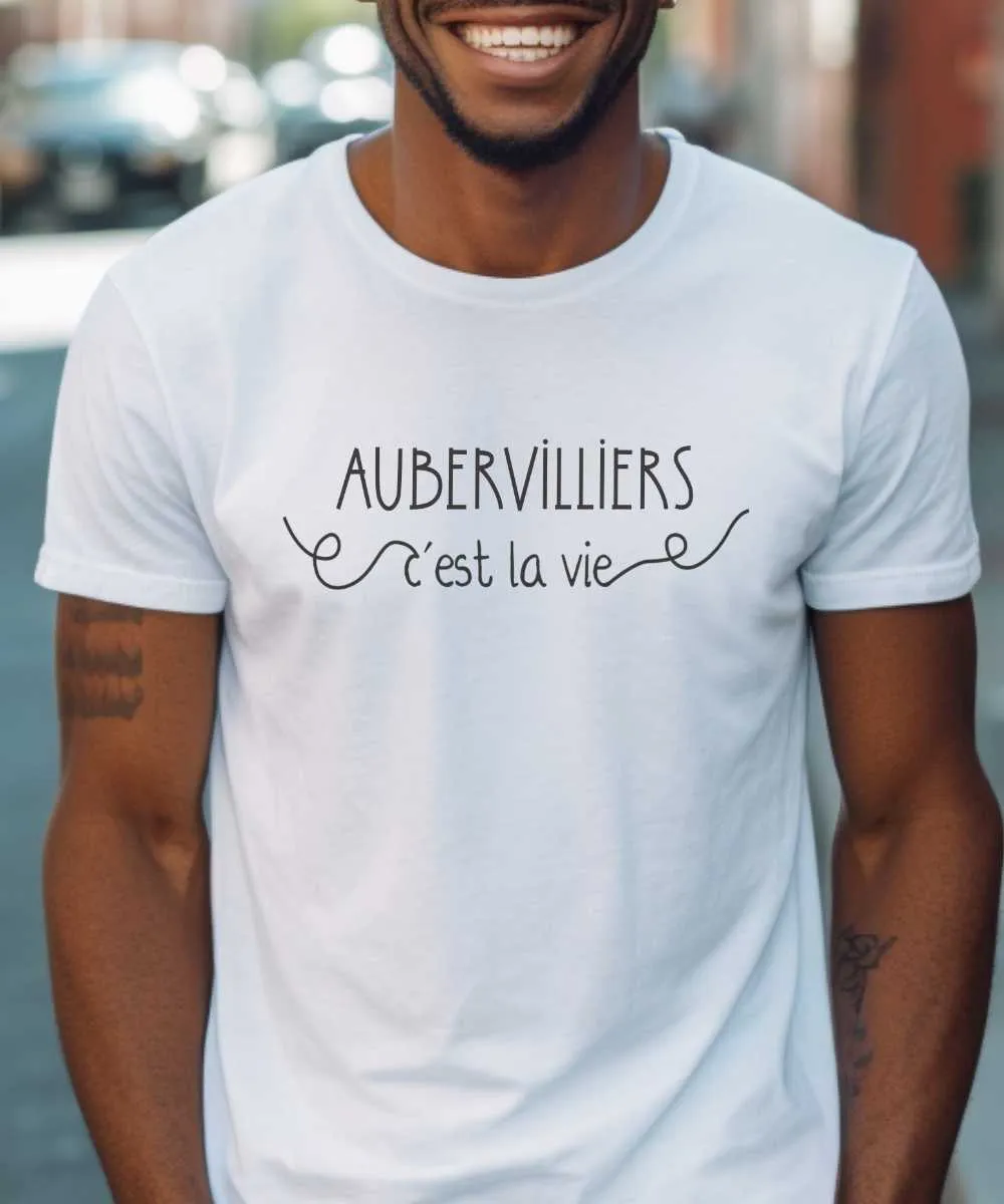 T-Shirt Aubervilliers c'est la vie