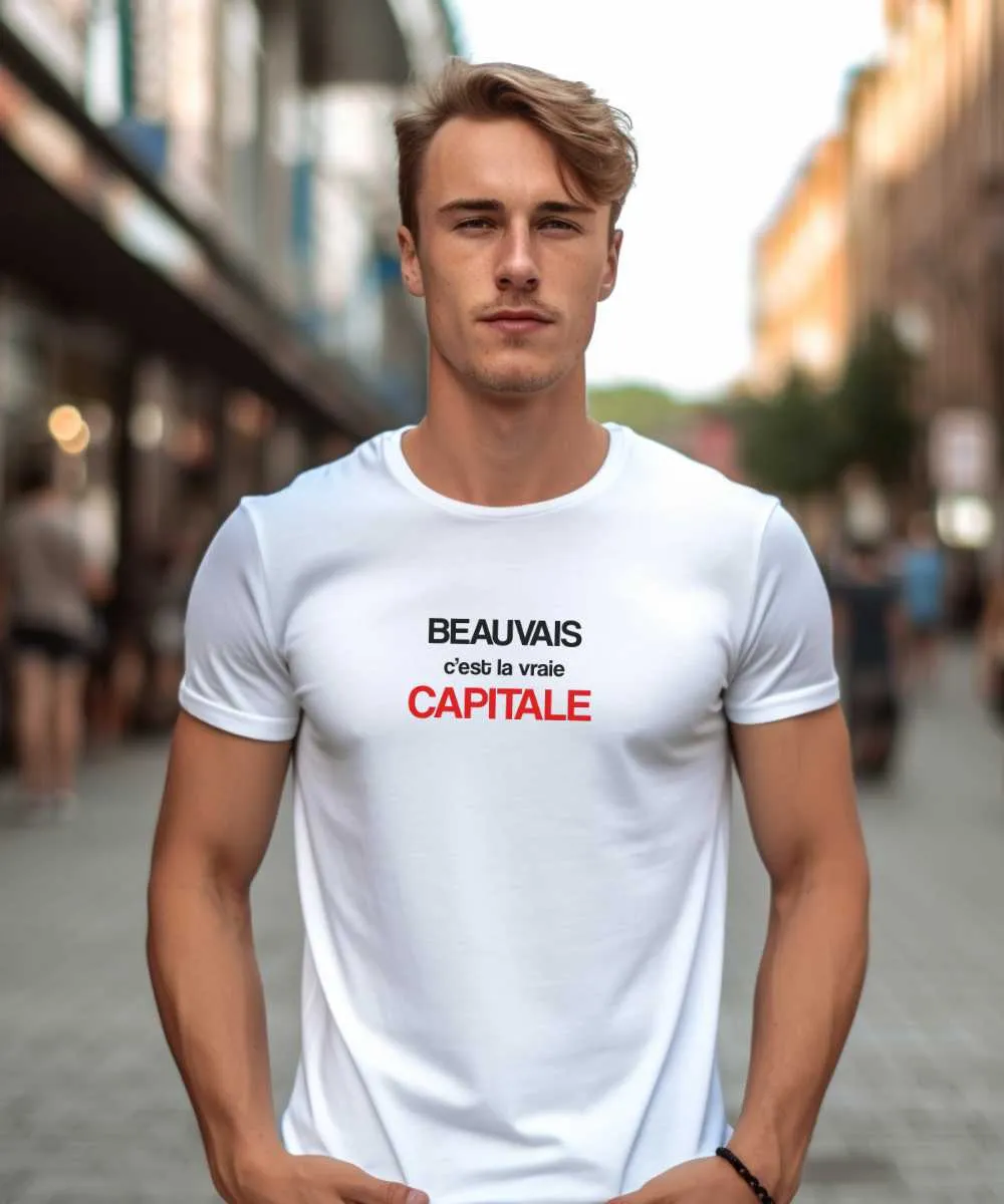 T-Shirt Beauvais c'est la vraie capitale