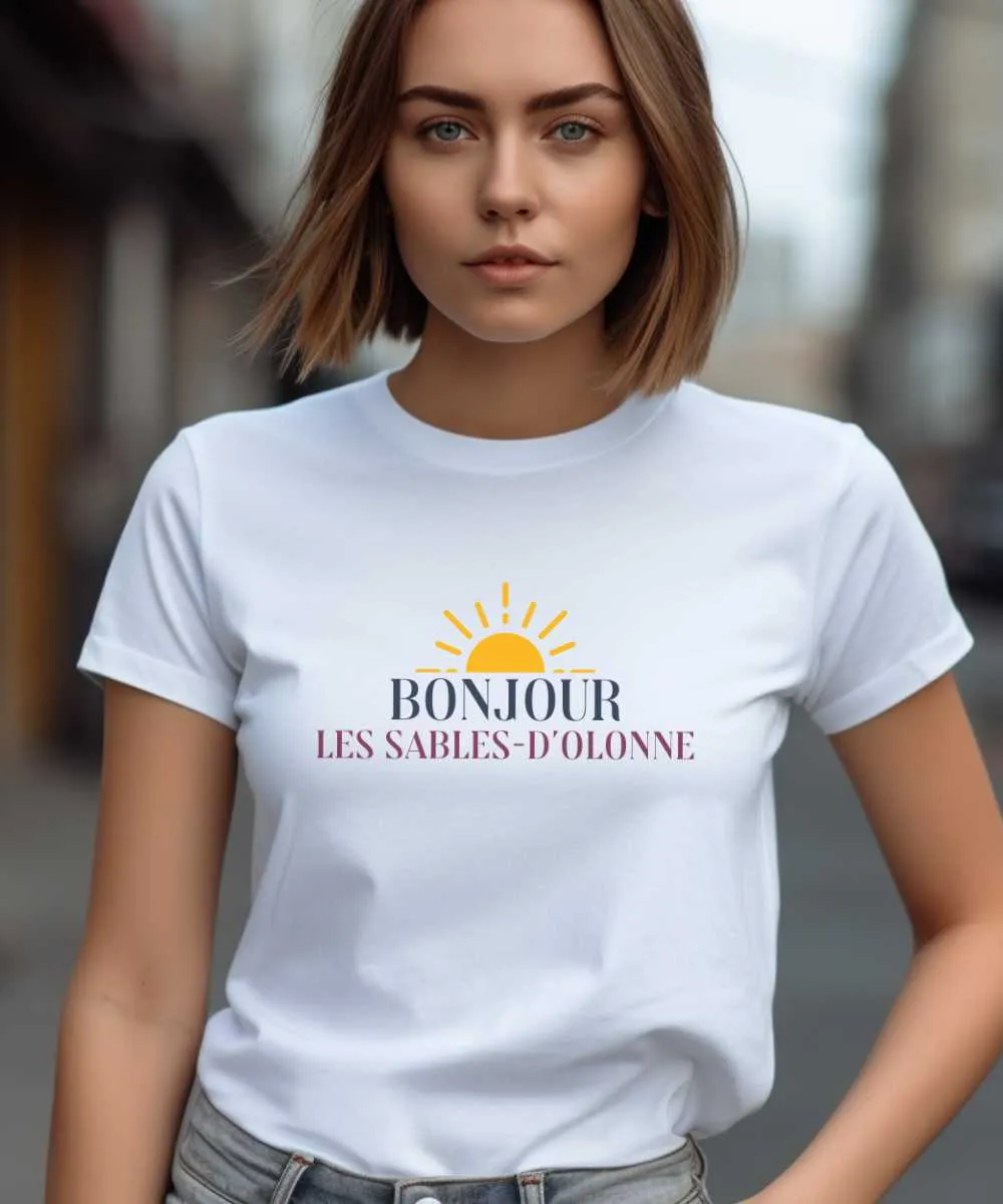 T-Shirt Bonjour Les Sables-d'Olonne