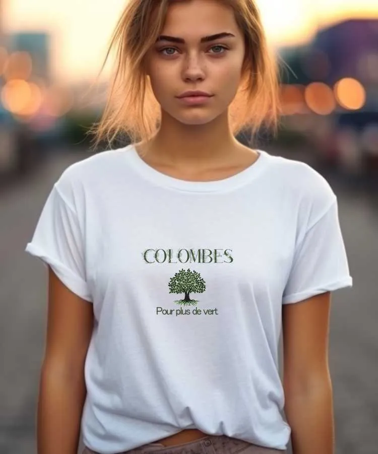 T-Shirt Colombes pour plus de vert