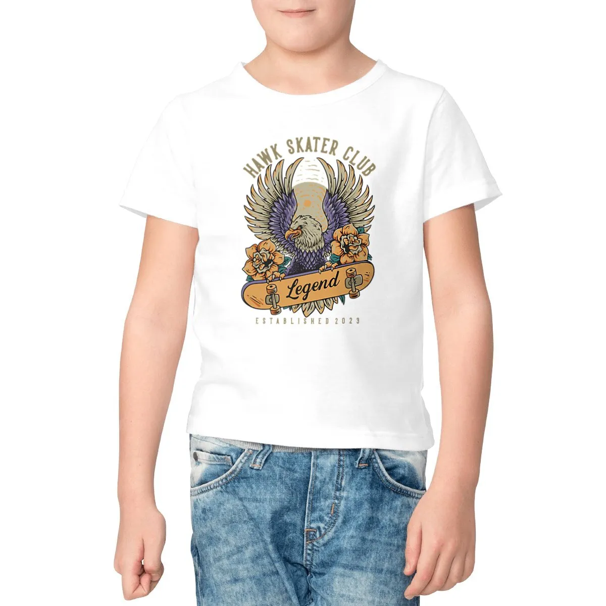 T-Shirt enfant - HAWK SKATER CLUB