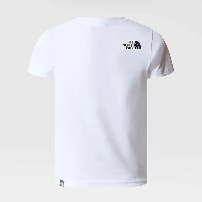 T-SHIRT ENFANTS REDBOX THE NORTH FACE BLANC