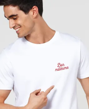 T-Shirt homme Bon millésime brodé